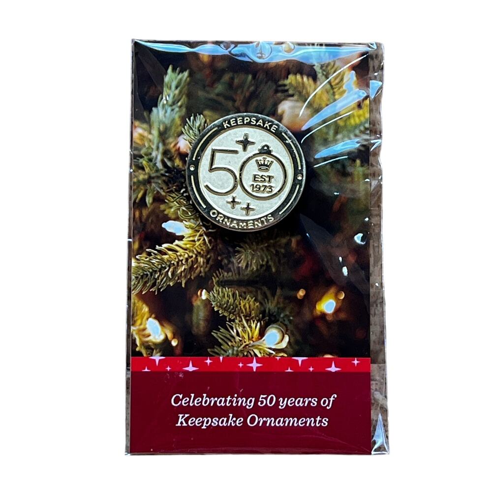 Hallmark 2023 Keepsake Member Exclusive 50th Anniversary Pin